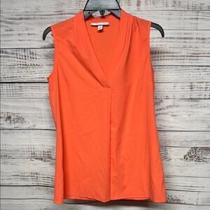 Coolibar Raval Tunic Tank Top Orange Small